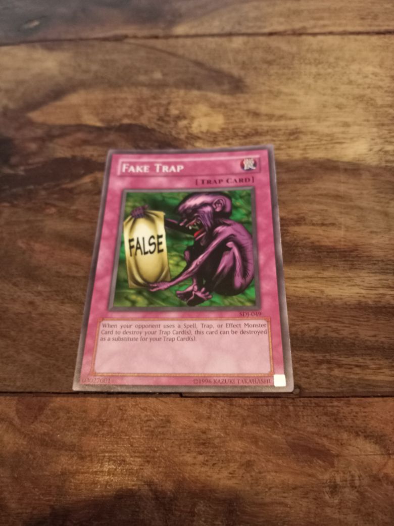Yu-Gi-Oh! Fake Trap SDJ-049