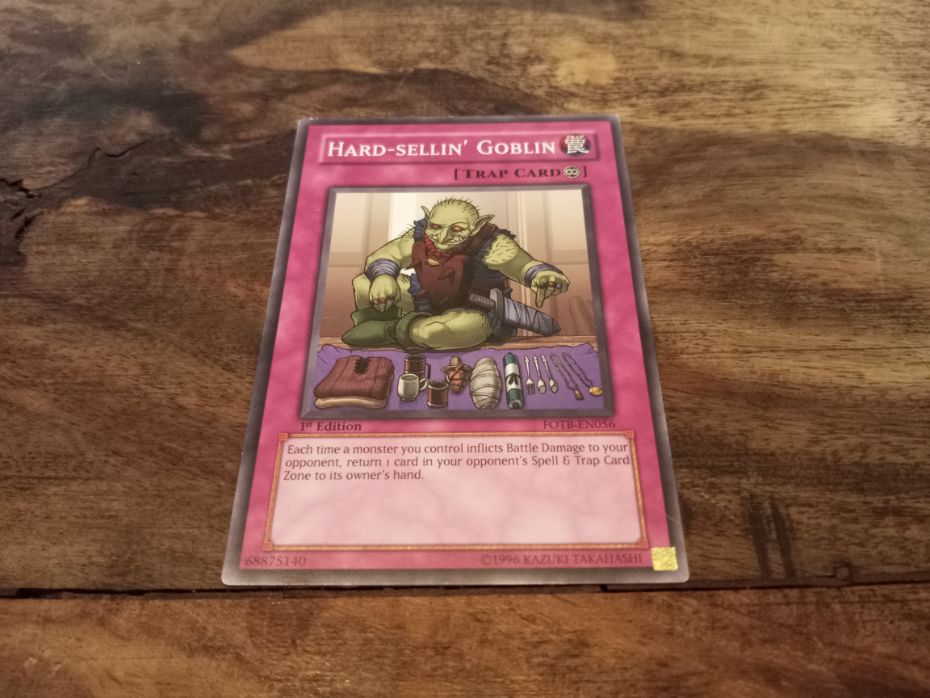 Yu-Gi-Oh! Hard-Sellin' Goblin FOTB-EN056