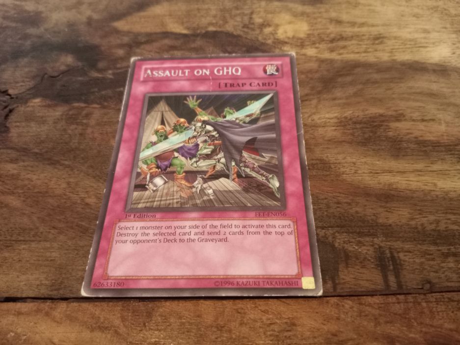 Yu-Gi-Oh! Assault On GHQ FET-EN056