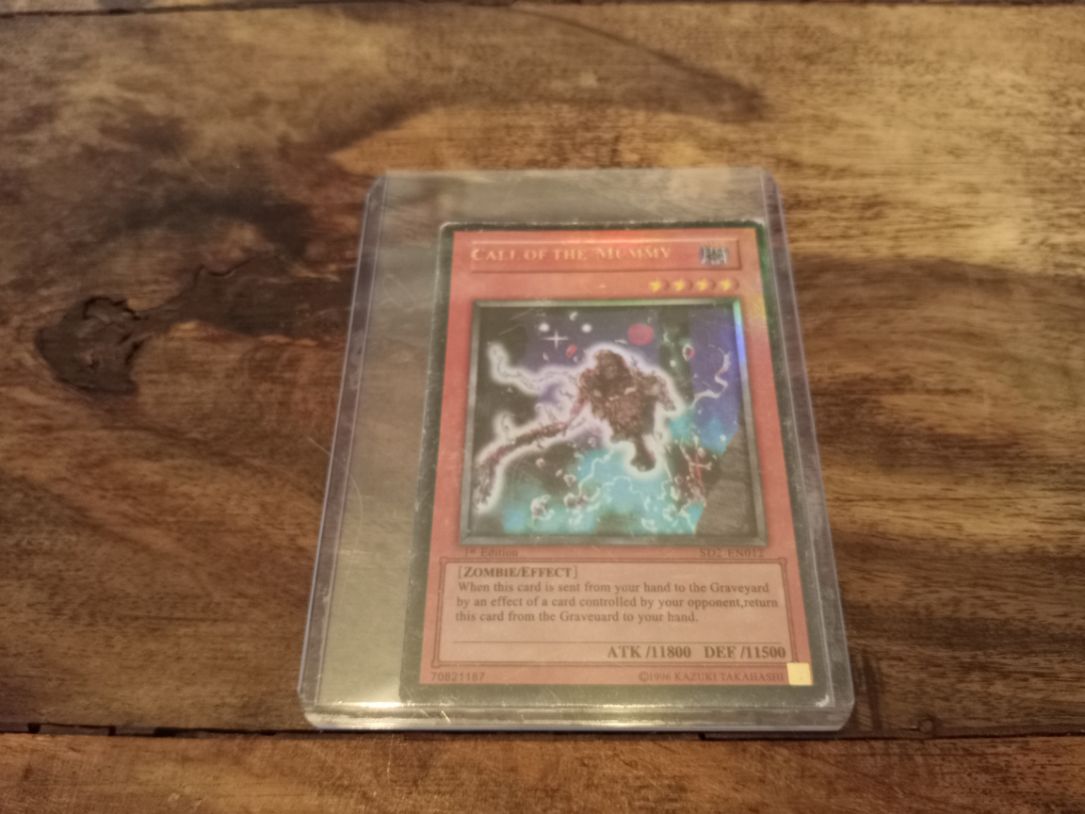 Yu-Gi-Oh! Call of the Mummy SD2-EN012 Holo