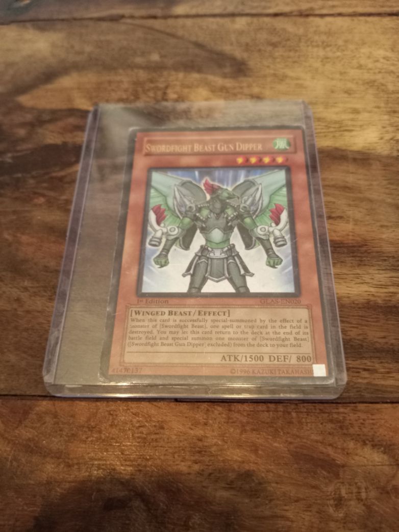 Yu-Gi-Oh! Swordfight Beast Gun Dipper GLAS-EN020 Holo