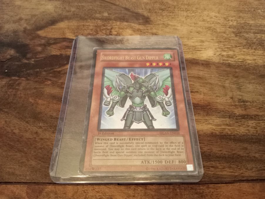 Yu-Gi-Oh! Swordfight Beast Gun Dipper GLAS-EN020 Holo