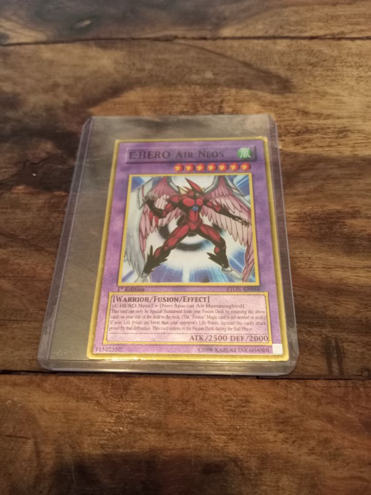 Yu-Gi-Oh! E-HERO Air Neos STON-EN033 Holo