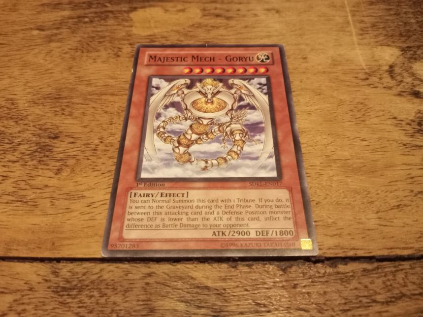 Yu-Gi-Oh! Majestic Mech - Goryu SDRL-EN017