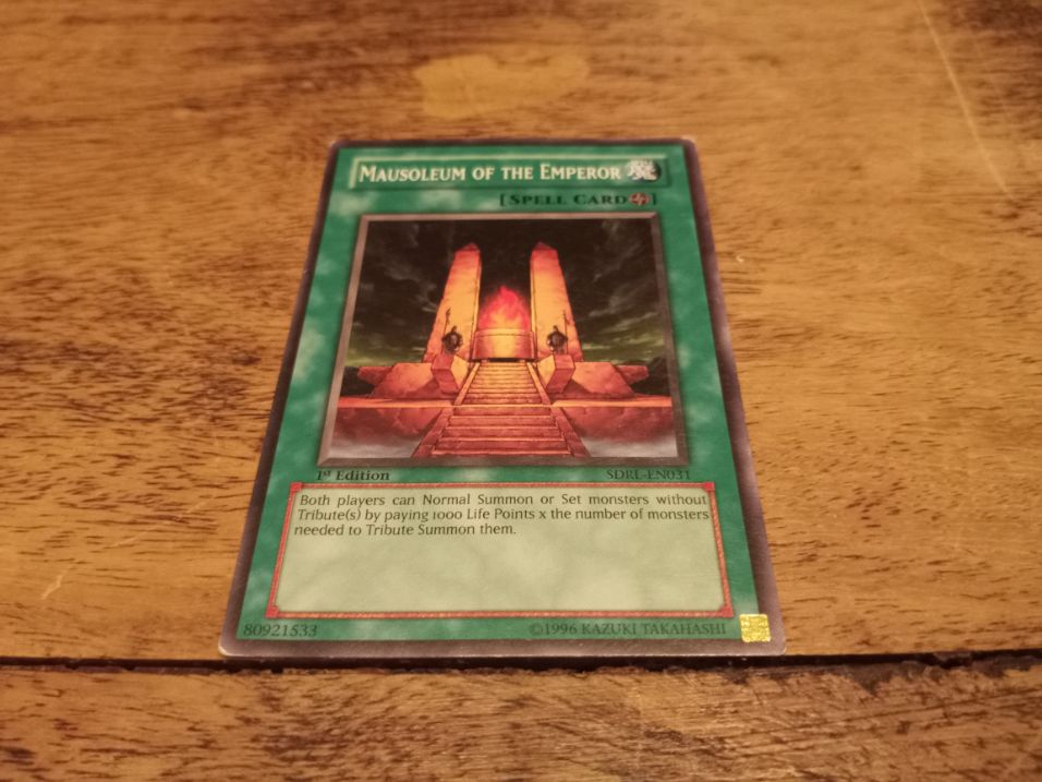 Yu-Gi-Oh! Mausoleum Of The Emperor SDRL-EN031