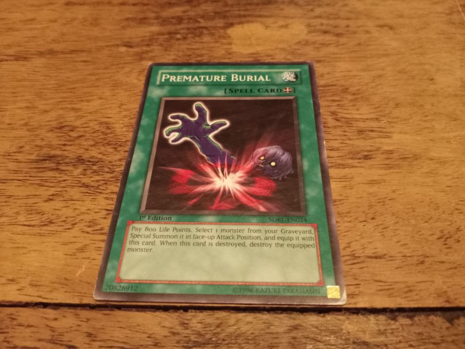 Yu-Gi-Oh! Premature Burial SDRL-EN024
