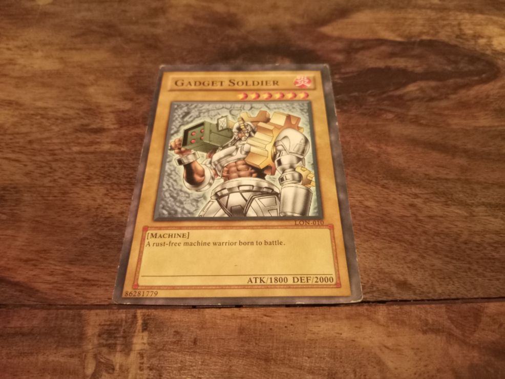 Yu-Gi-Oh! Gadget Soldier LON-010