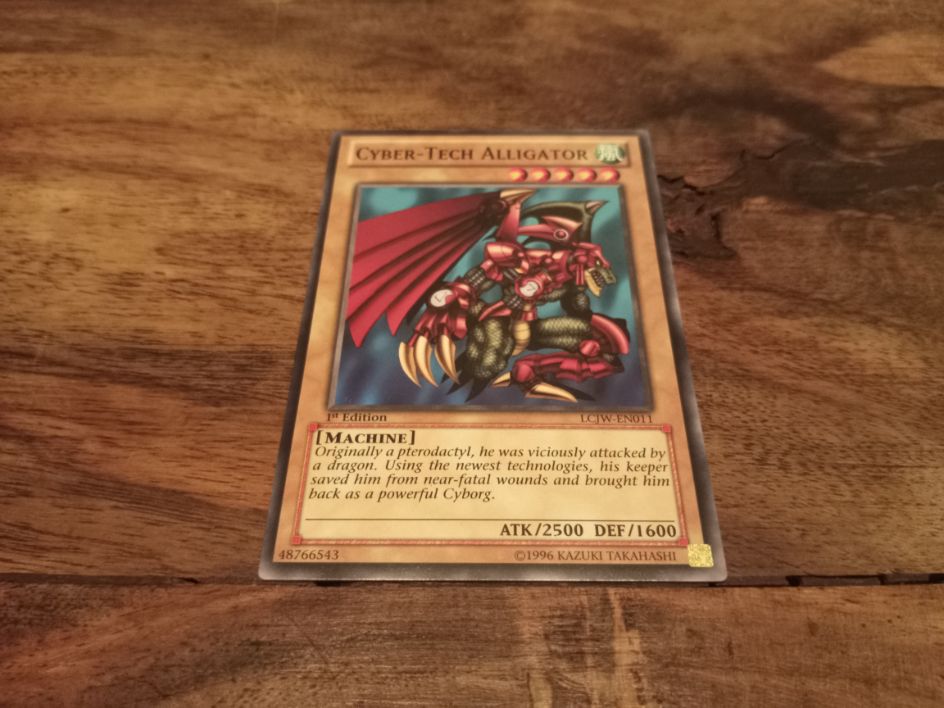 Yu-Gi-Oh! Cyber-Tech Alligator LCJW-EN011