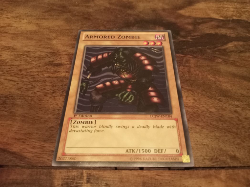 Yu-Gi-Oh! Armored Zombie LCJW-EN184