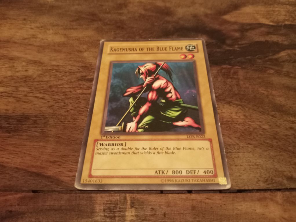 Yu-Gi-Oh! Kagemusha of the Blue Flame LOB-E022