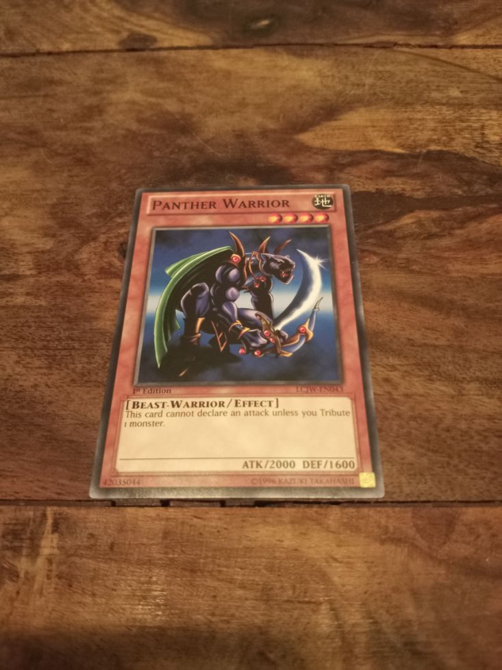 Yu-Gi-Oh! Panther Warrior LCJW-EN043