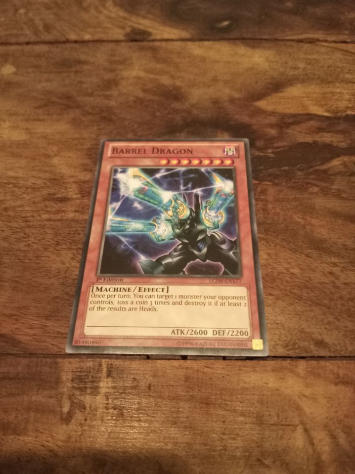 Yu-Gi-Oh! Barrel Dragon LCJW-EN177