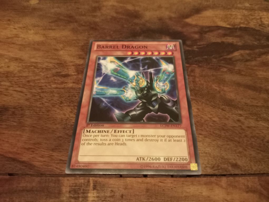 Yu-Gi-Oh! Barrel Dragon LCJW-EN177