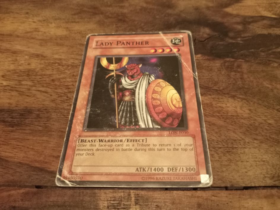 Yu-Gi-Oh! Lady Panther LON-E030