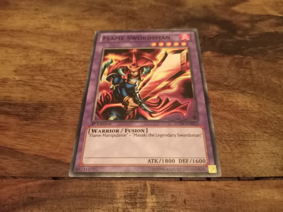 Yu-Gi-Oh! Flame Swordsman LCJW-EN053