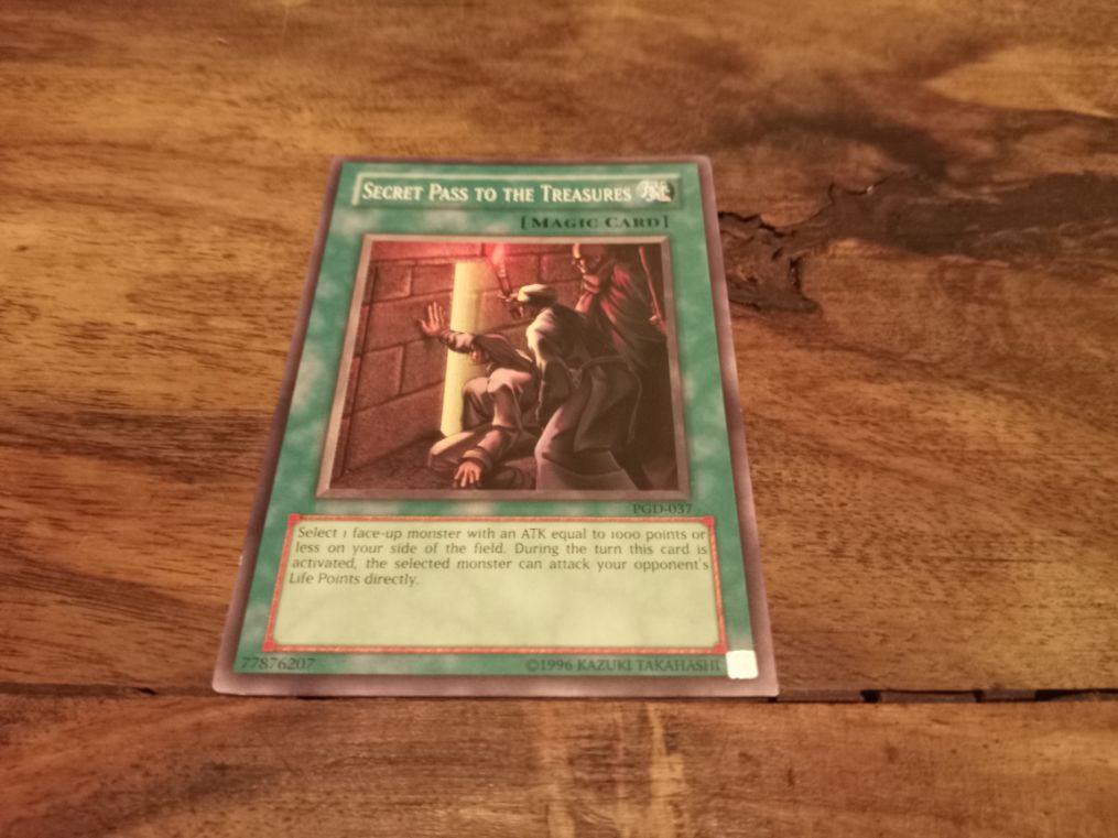 Yu-Gi-Oh! Secret Pass to the Treasures PGD-037