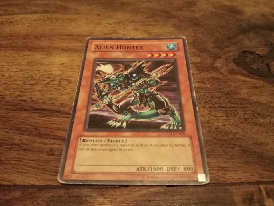 Yu-Gi-Oh! Alien Hunter POTD-EN026