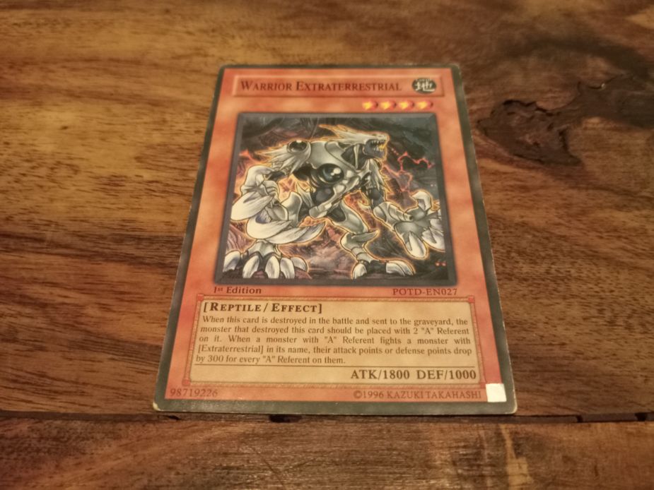 Yu-Gi-Oh! Alien Warrior POTD-EN027