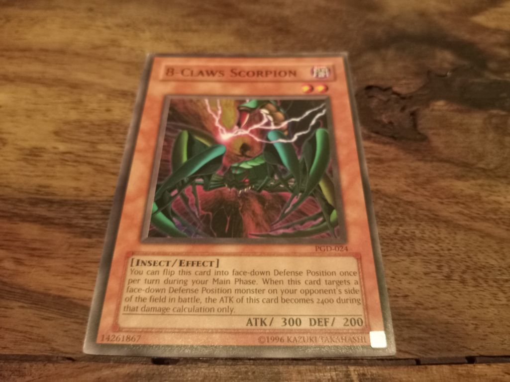 Yu-Gi-Oh! 8-Claws Scorpion PGD-024