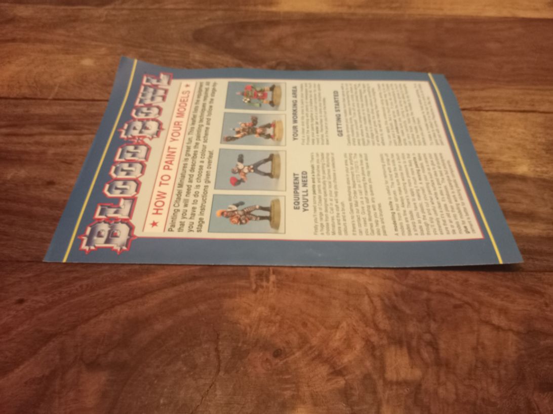 Blood Bowl How to Paint Your Models