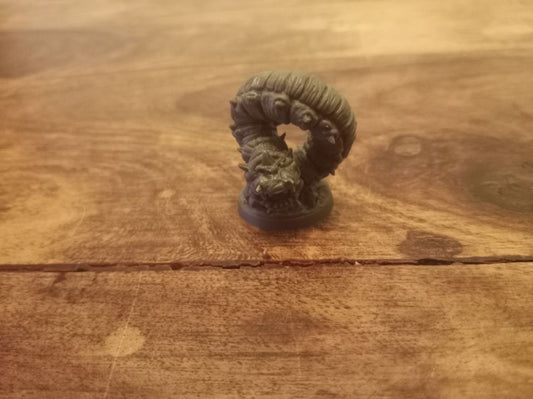 Giant Worm Warrior Blacklist Fantasy Altar Quest Miniature G184