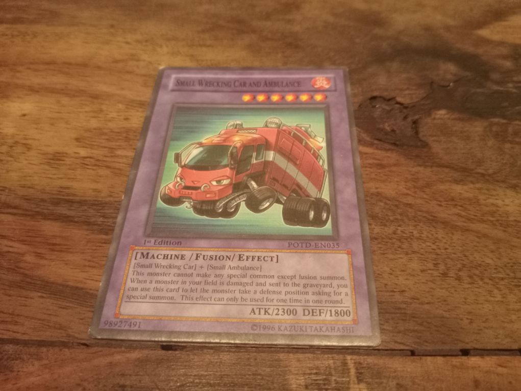 Yu-Gi-Oh! Ambulance Rescueroid POTD-EN035