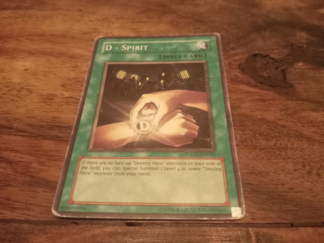Yu-Gi-Oh! D - Spirit POTD-EN041