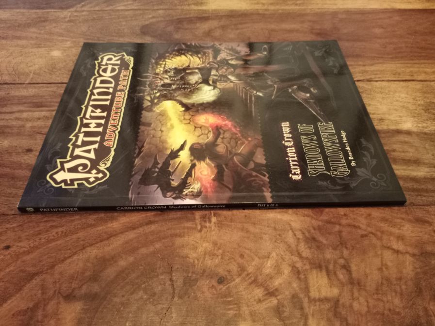 Pathfinder Adventure Path Shadows of Gallowspire Carrion Crown #6 Paizo Publishing 2011