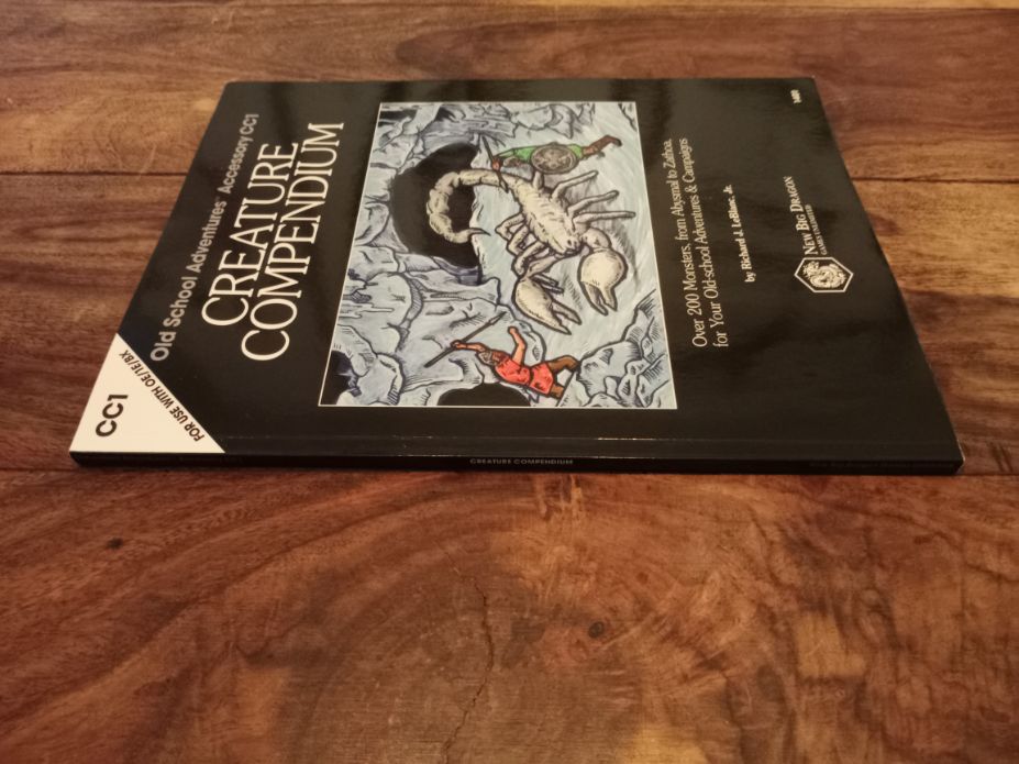 Creature Compendium CC1 New Big Dragon Games 2015