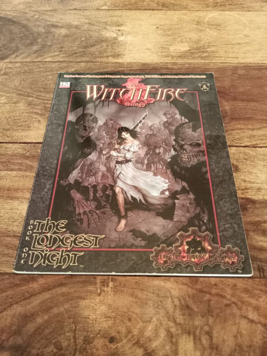 The Longest Night Tha Witchfire Trilogy #1 Iron Kingdoms Privateer Press 2001