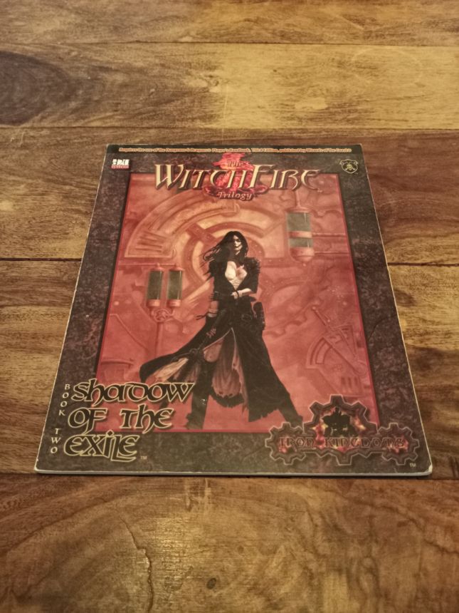 Shadow of the Exile Tha Witchfire Trilogy #2 Iron Kingdoms Privateer Press 2001