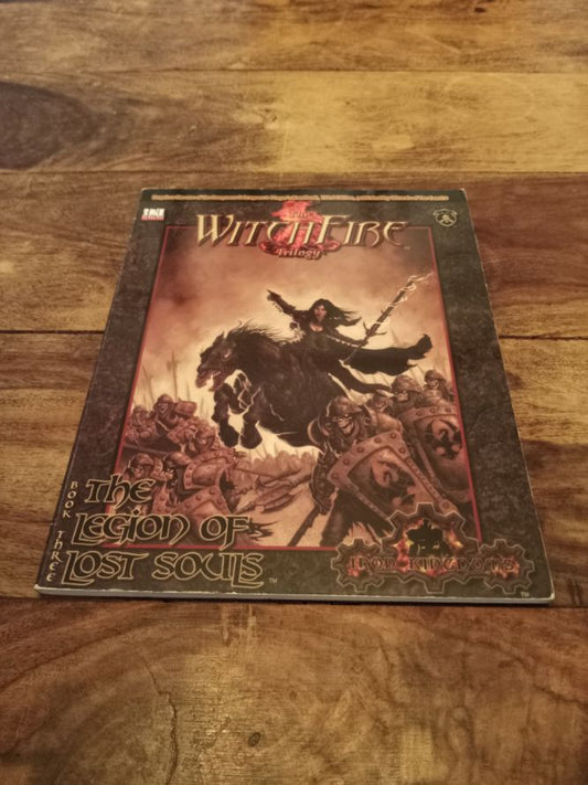 The Legion of Lost Souls Tha Witchfire Trilogy #3 Iron Kingdoms Privateer Press 2001