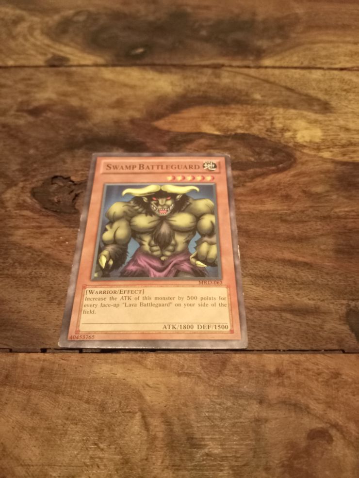 Yu-Gi-Oh! Swamp Battleguard MRD-063