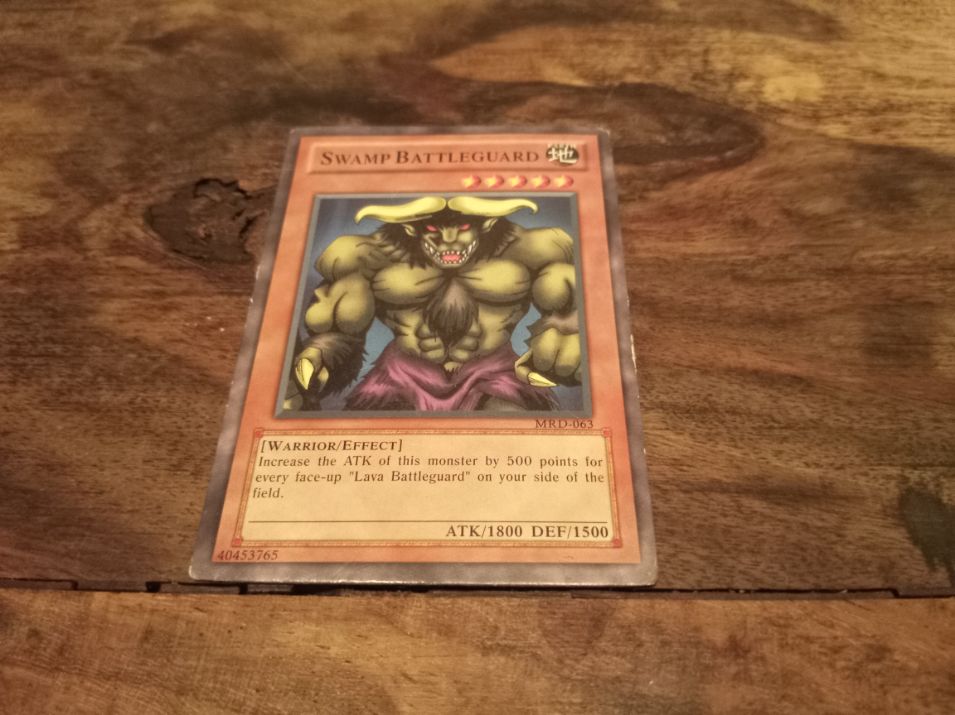 Yu-Gi-Oh! Swamp Battleguard MRD-063