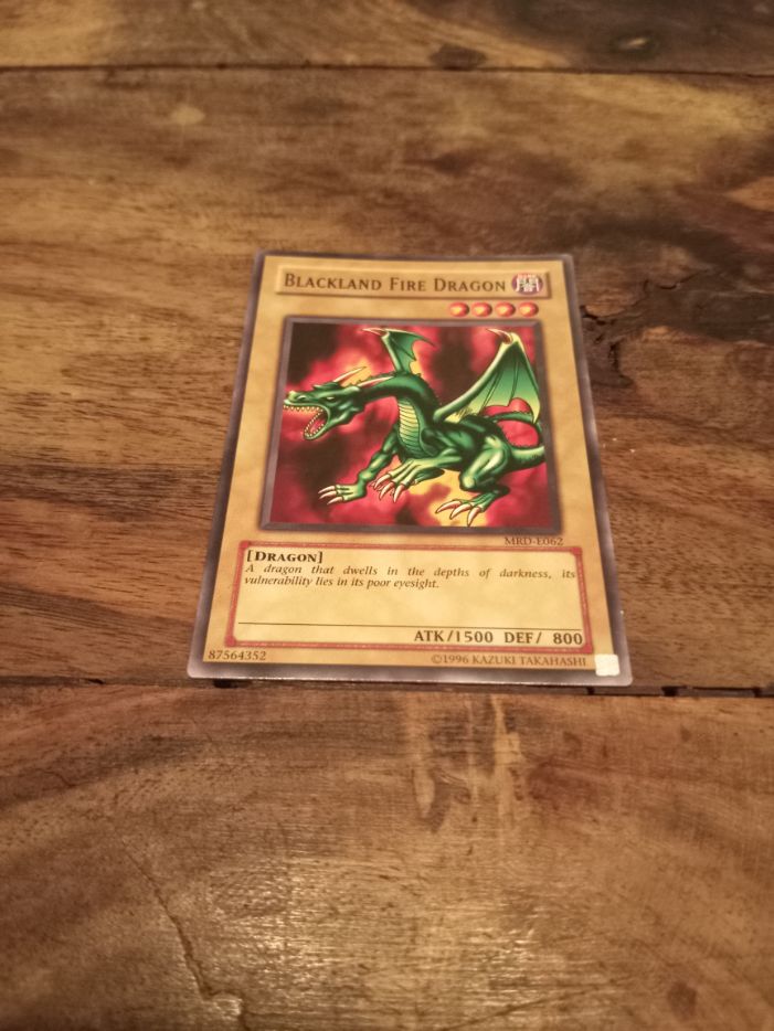 Yu-Gi-Oh! Blackland Fire Dragon MRD-E062