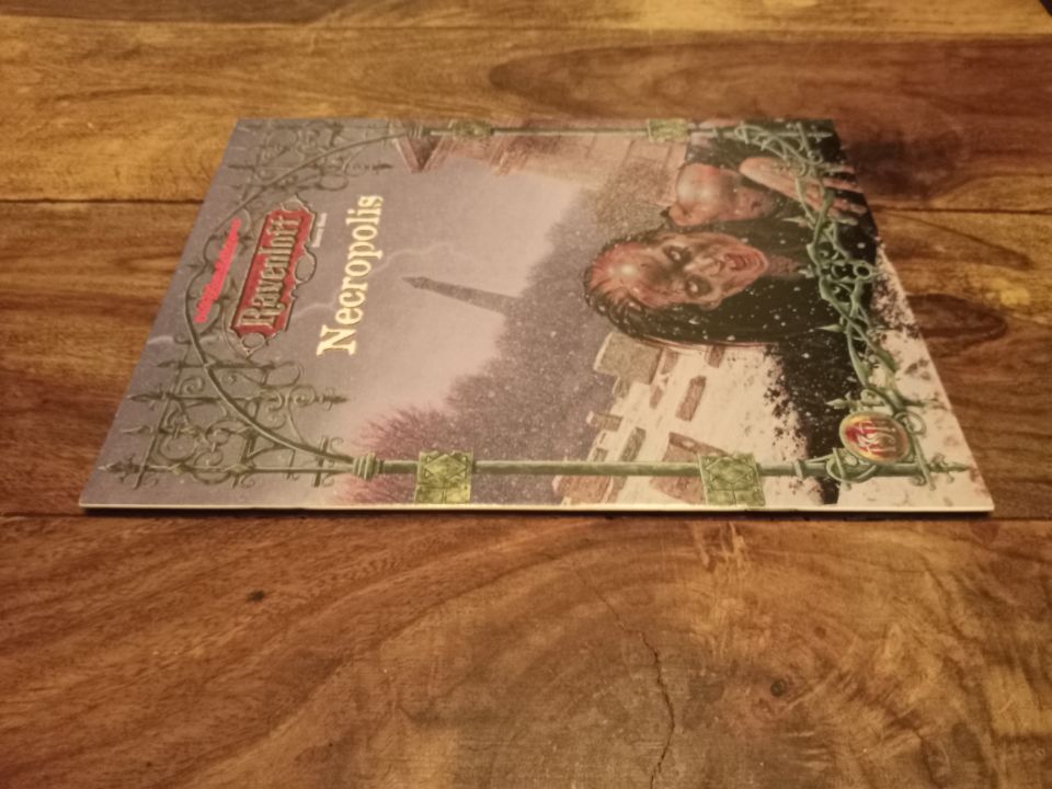 Ravenloft Necropolis AD&D 2nd ed TSR Dungeons and Dragons