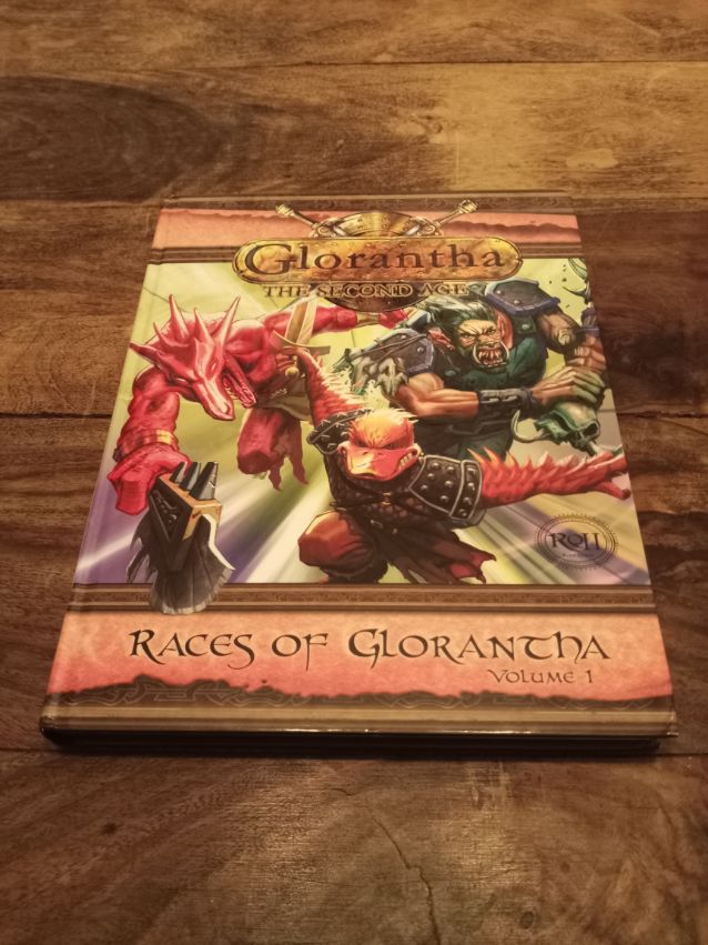 RuneQuest Races of Glorantha Volume 1, Glorantha The Second Age Mongoose 2010