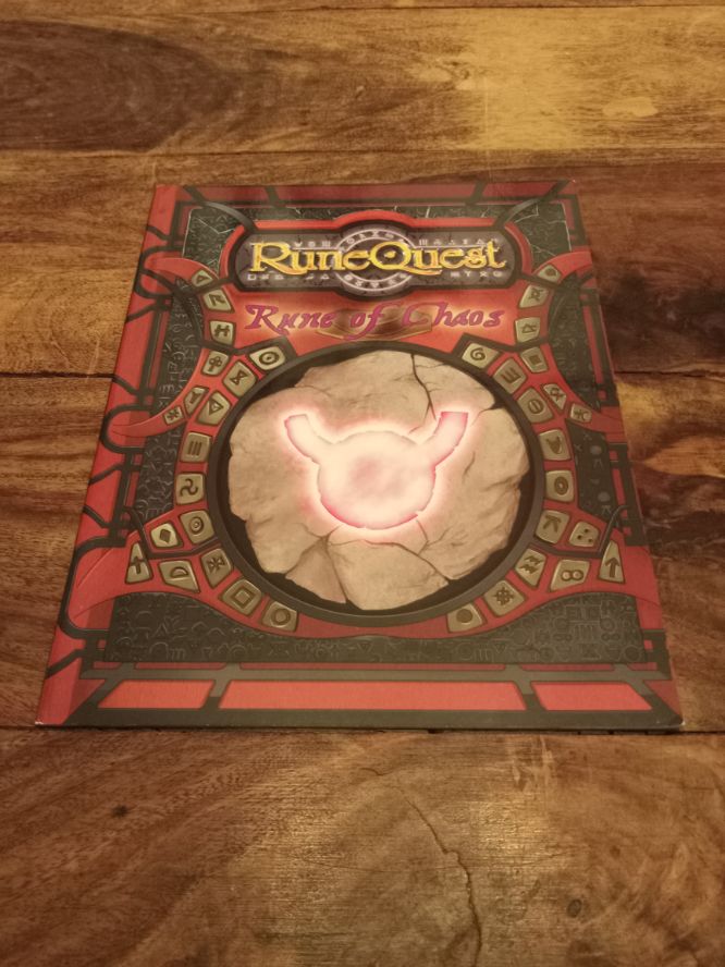 RuneQuest Rune of Chaos, Glorantha The Second Age Mongoose 2006