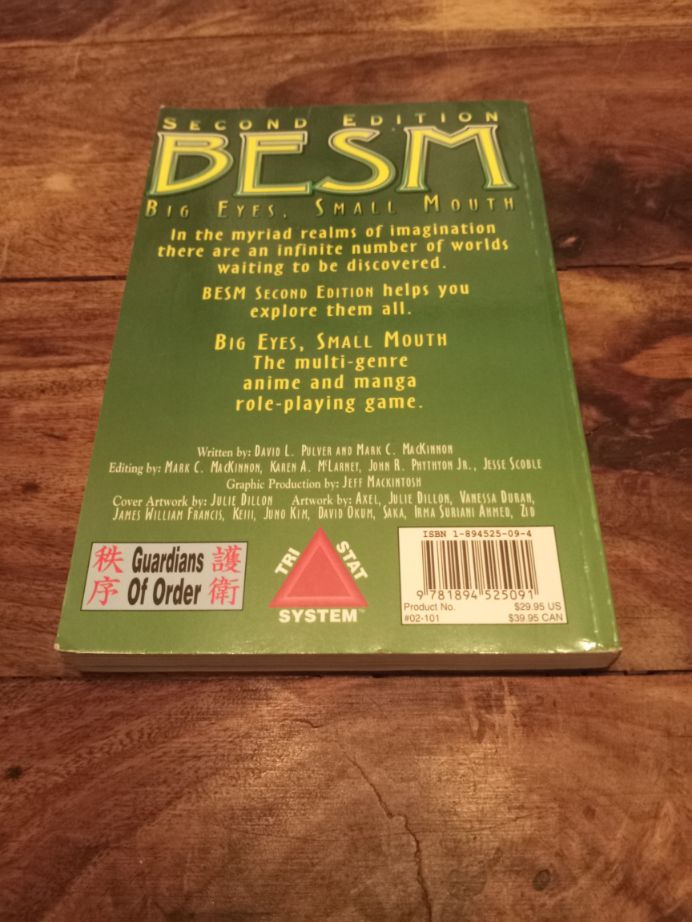 Big Eyes, Small Mouth 2nd Edition Guardians of Order 2000