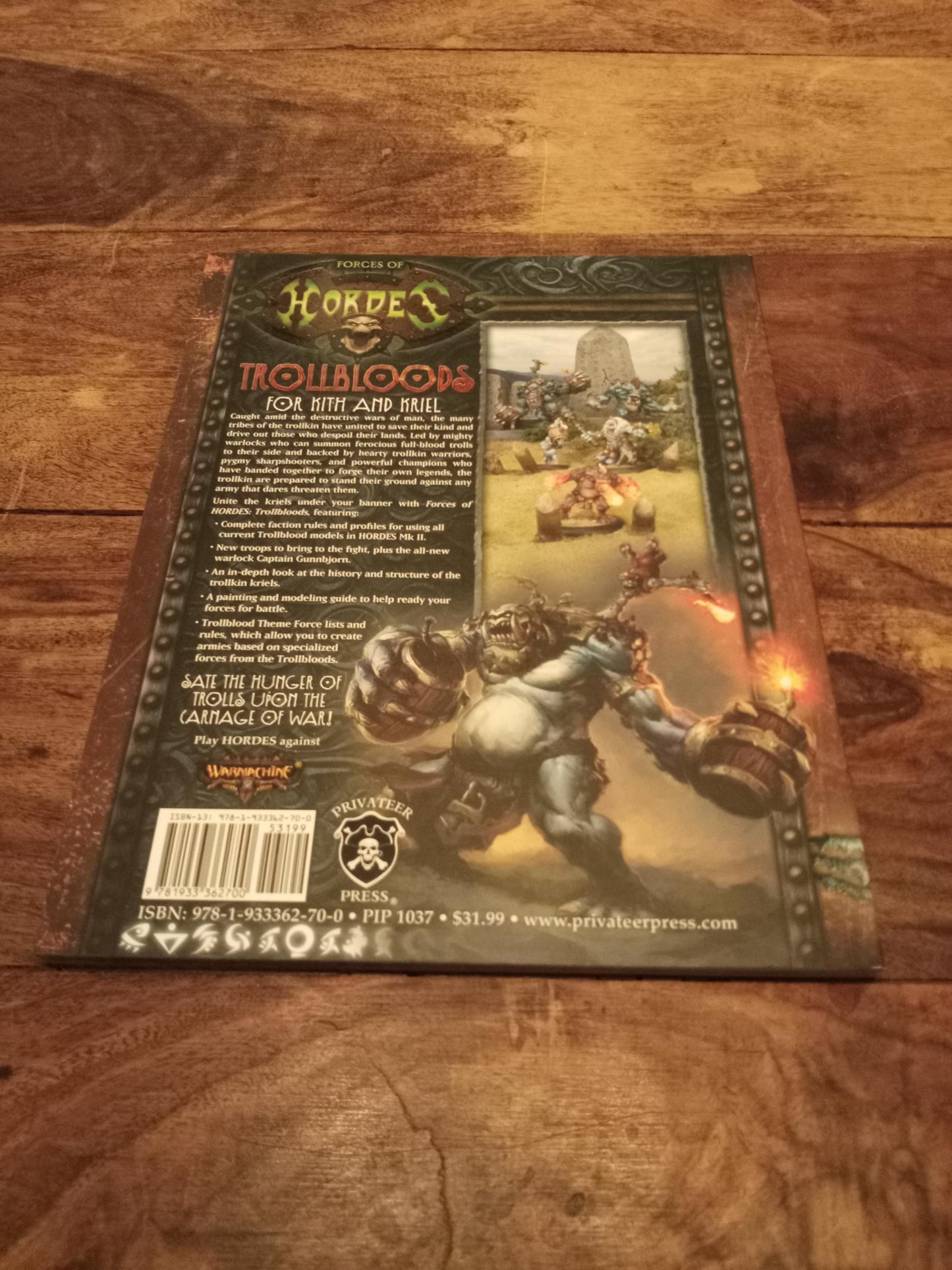 Hordes Trollbloods Mark II Warmachine Privateer Press