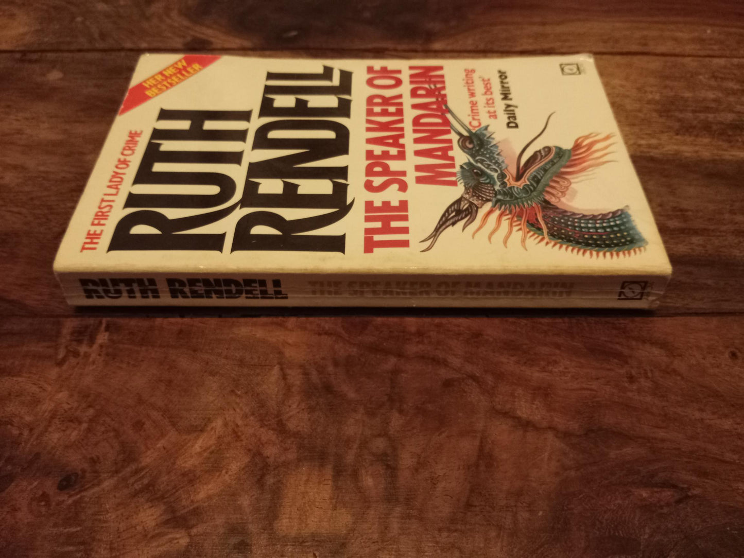 The Speaker of Mandarin An Inspector Wexford Mystery Ruth Rendell Arrow 1984