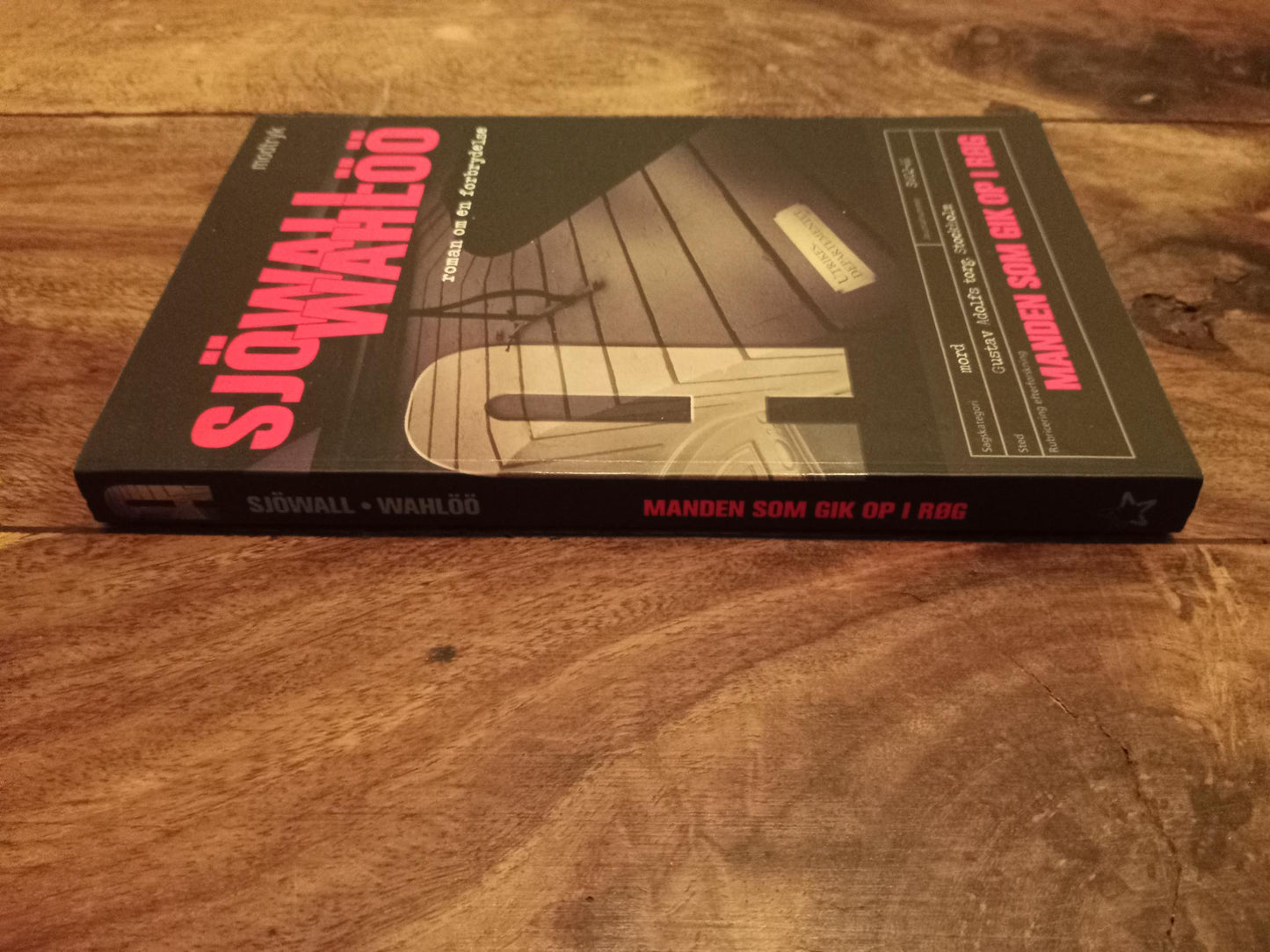 Manden som gik op i røg Maj Sjöwall, Per Wahlöö Modtryk 2013