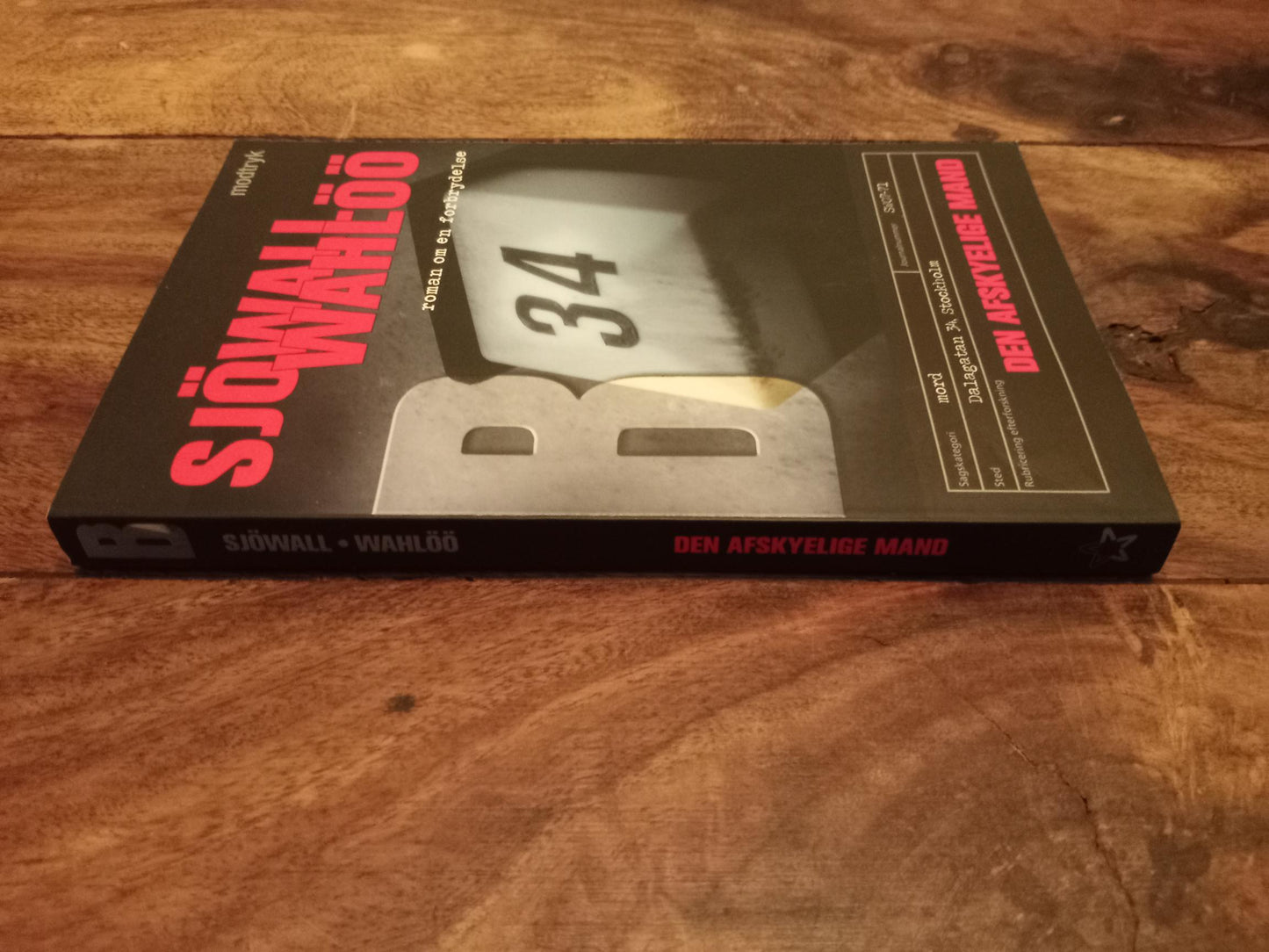 Den afskyelige mand Maj Sjöwall, Per Wahlöö Modtryk 2007