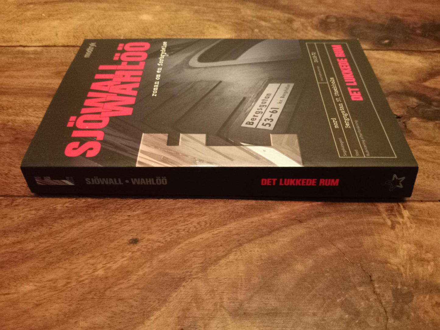 Det lukkede rum Maj Sjöwall, Per Wahlöö Modtryk 2007