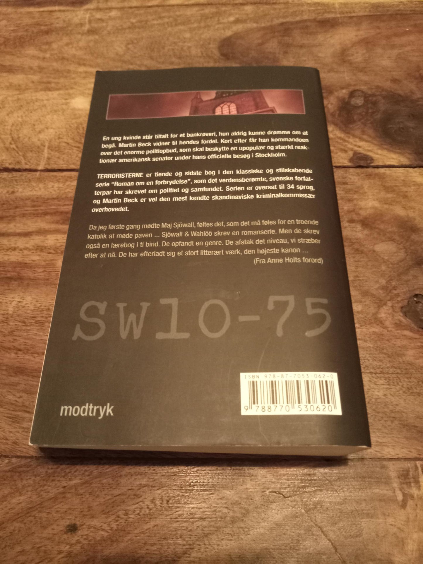 Terroristerne Maj Sjöwall, Per Wahlöö Modtryk 2007