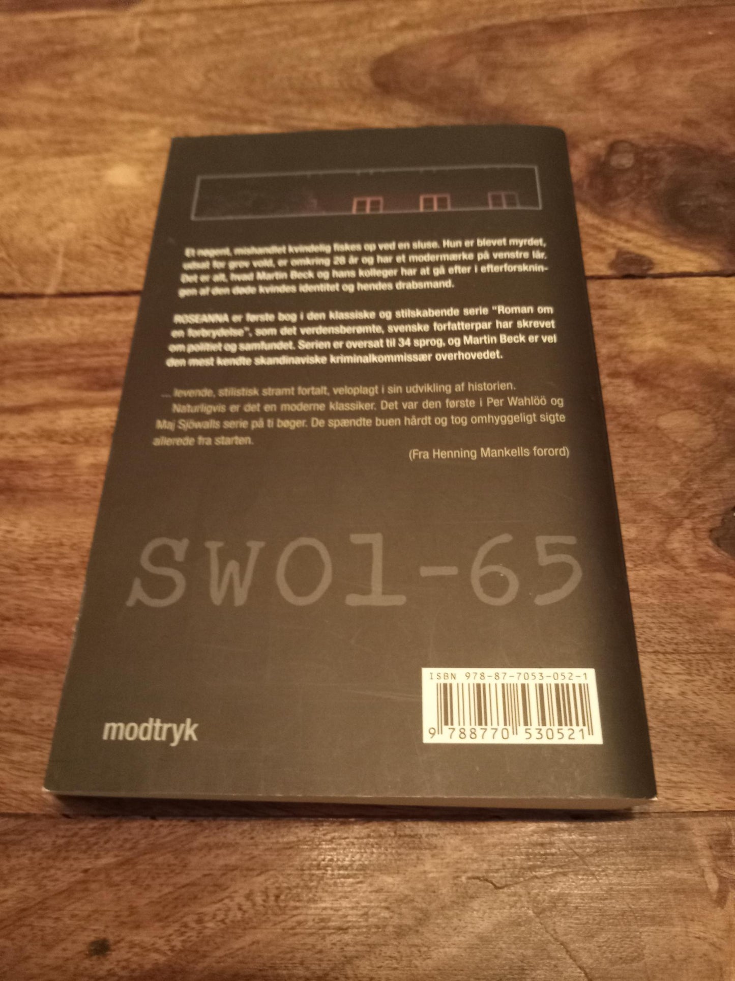 Roseanna Maj Sjöwall, Per Wahlöö Modtryk 2007