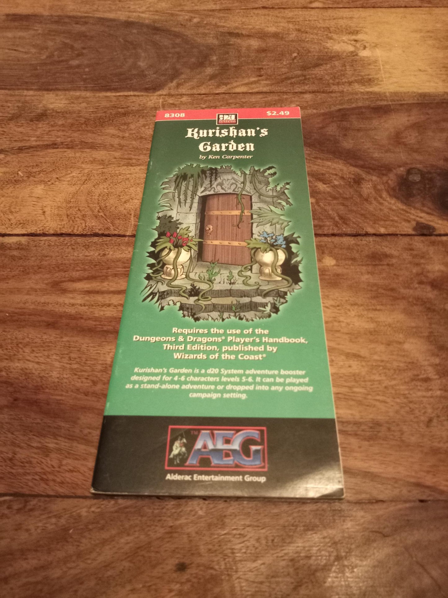 Legends & Lairs Kurishan's Garden D20 Mini-Modules