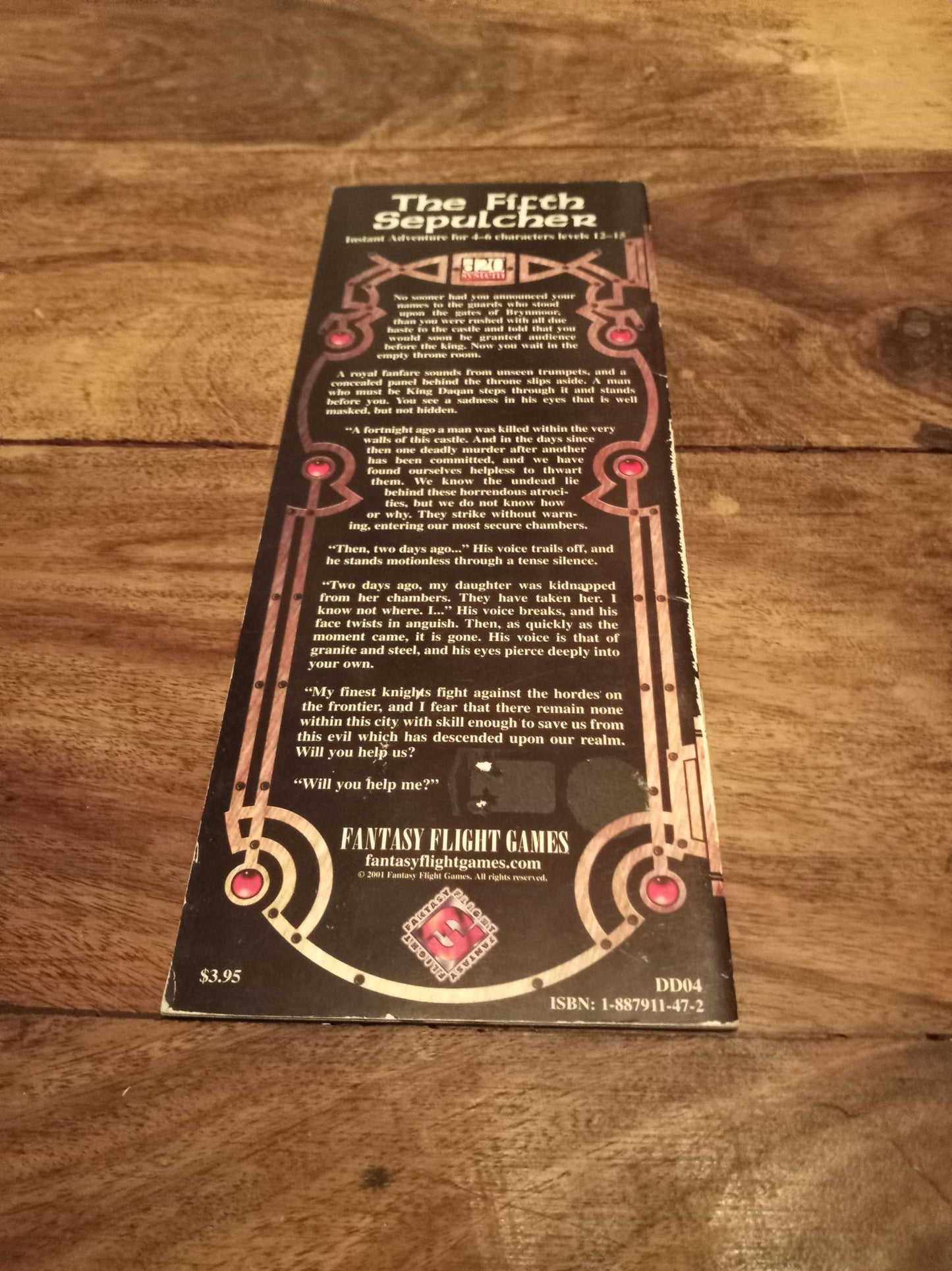 Legends & Lairs Fifth Sepulcher D20 Mini-Modules