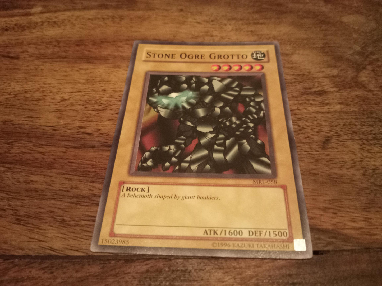 Yu-Gi-Oh! Stone Orge Grotto MRL-058