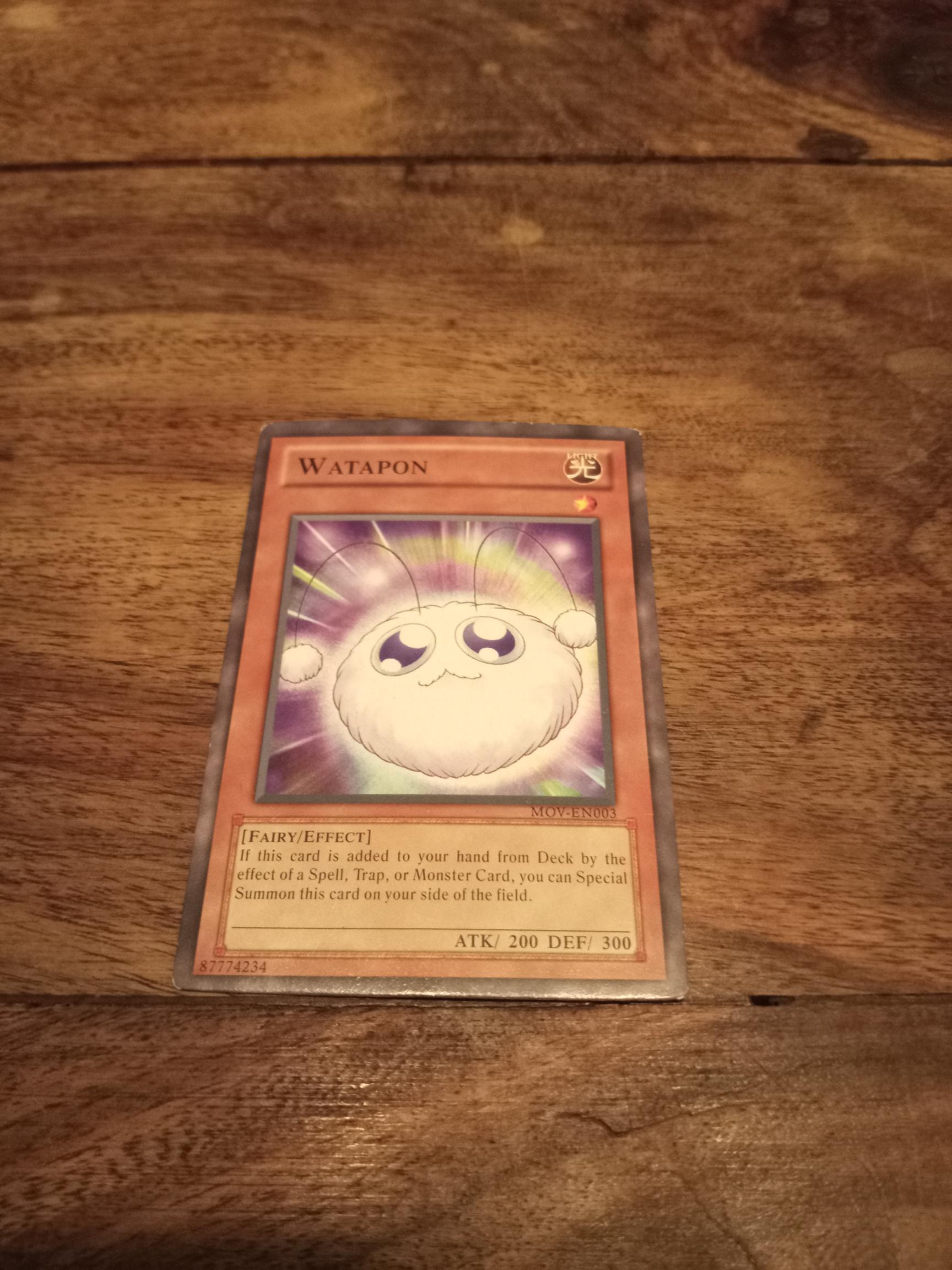 watapon yugioh card Yu-Gi-Oh! Watapon MOV-EN003 – AllRoleplaying.com